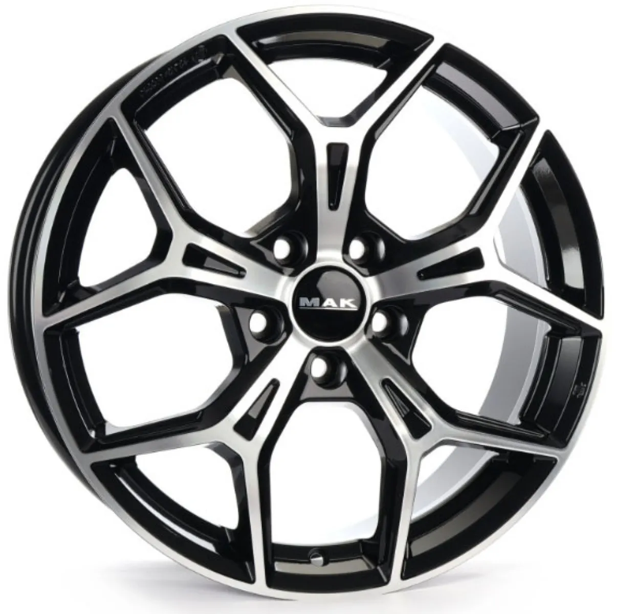 MAK EPICA 8x18 5x112 ET39 CB66,45 BLACK MIRROR