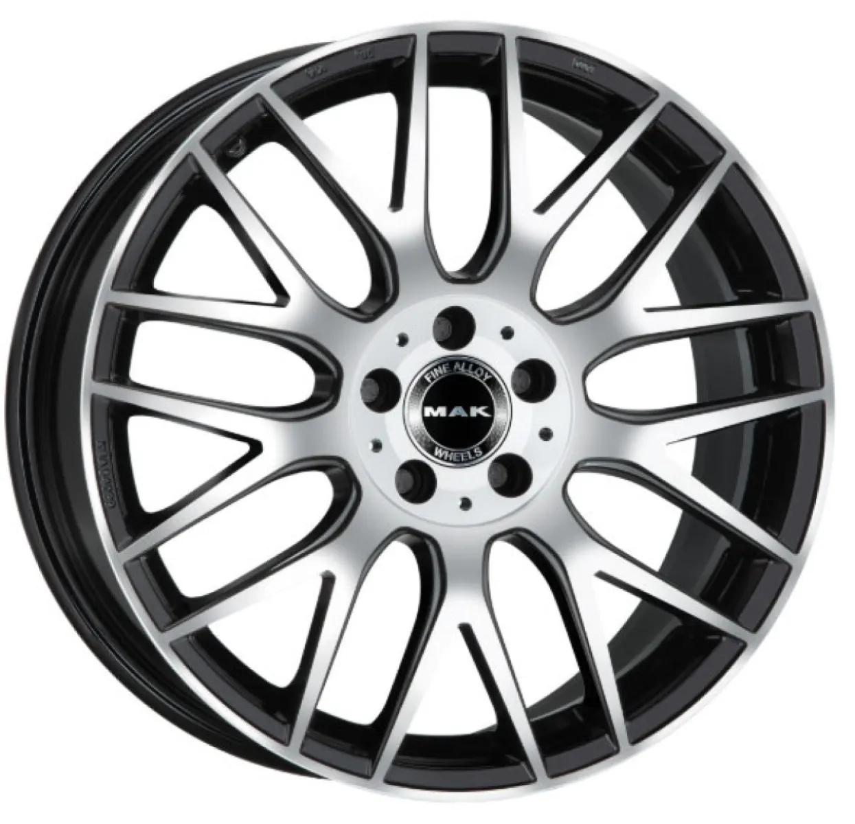 MAK ARROW 8x19 5x112 ET40 CB66,6 BLACK MIRROR