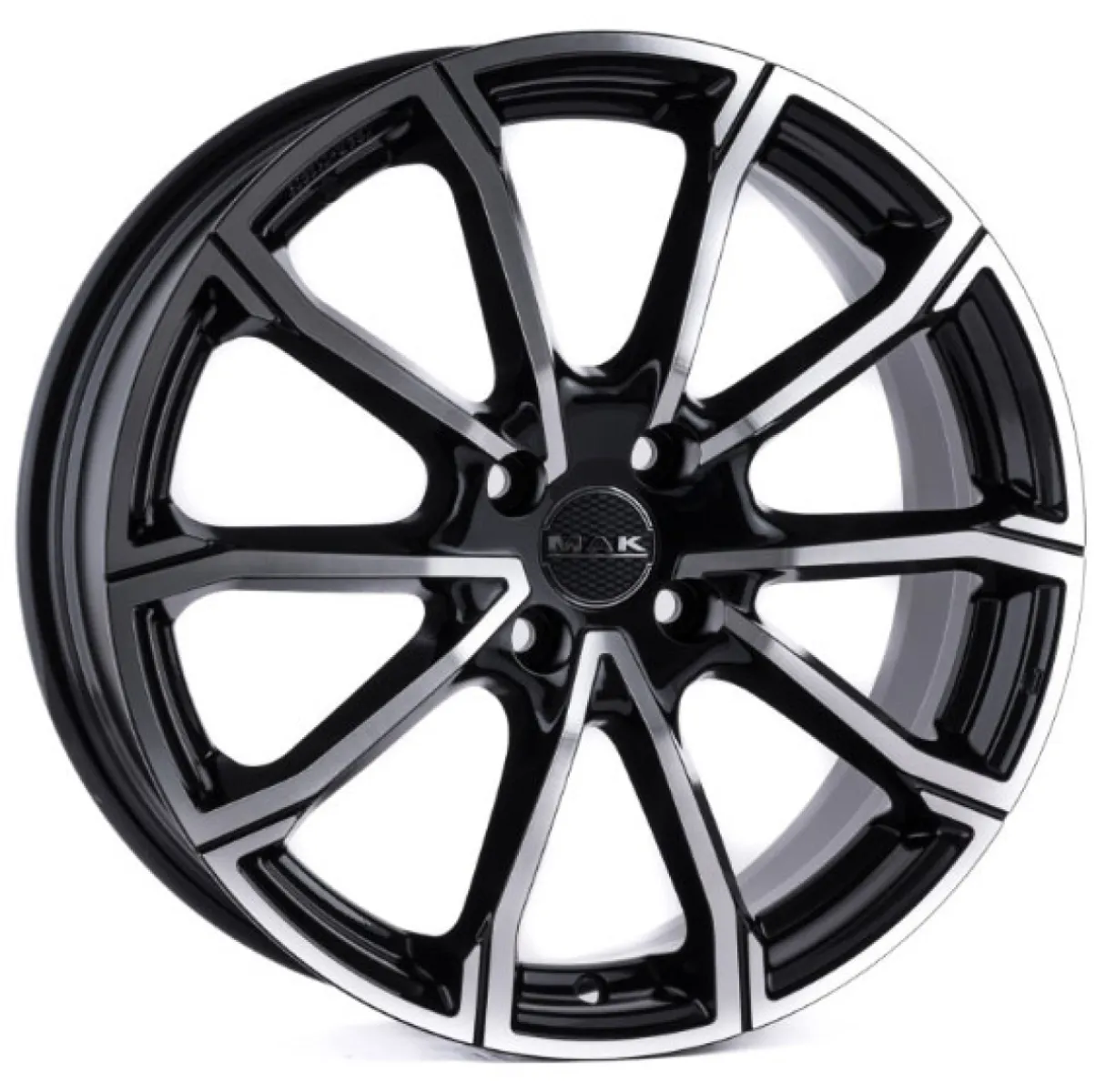 MAK DaVinci 7,5x18 5x114,3 ET55 CB64,1 BLACK MIRROR