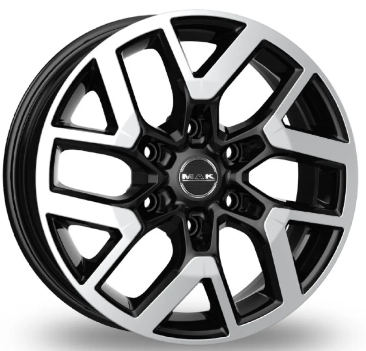 MAK GRAVEL 6,5x16 6x130 ET62 CB84,1 BLACK MIRROR