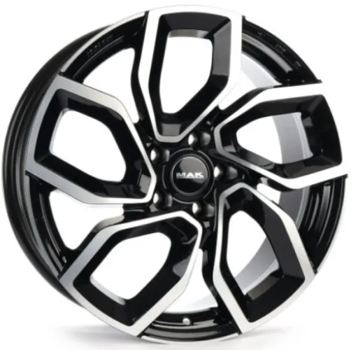 MAK APOLLO 7x18 4x108 ET35 CB65,1 BLACK MIRROR