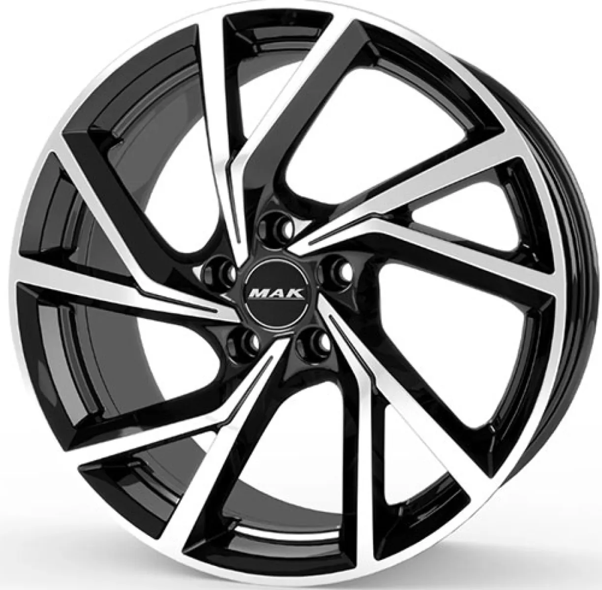 MAK KASSEL 7,5x18 5x100 ET49 CB57,1 BLACK MIRROR