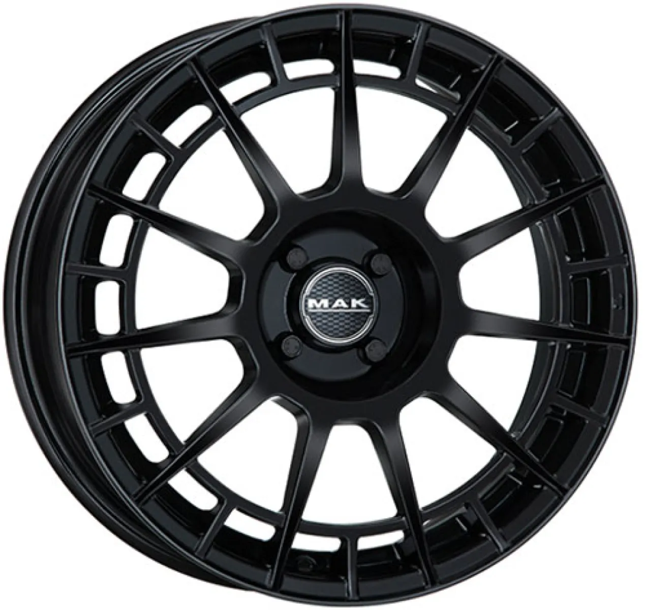 MAK NTT 7x17 5x100 ET45 CB72 GLOSS BLACK