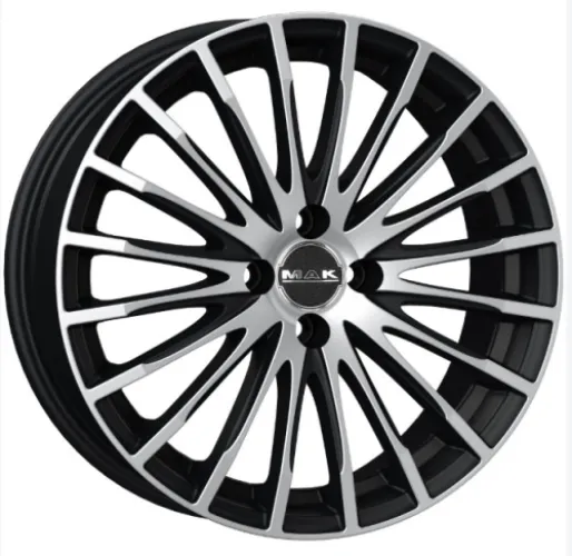 MAK FATALE 7x17 4x100 ET38 CB72 ICE BLACK