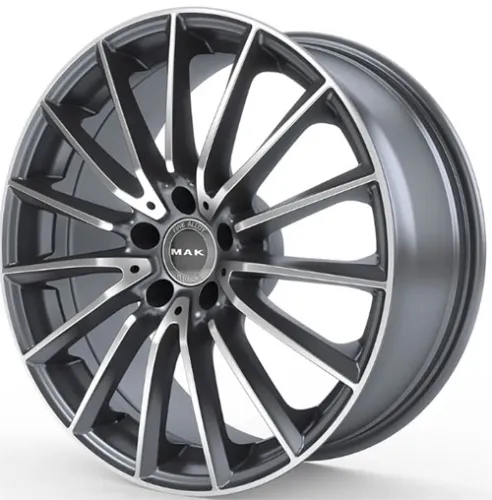 MAK KOMET 8x18 5x112 ET8 CB66,6 GUN MET-MIRROR FACE