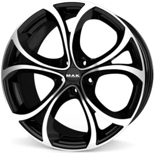 MAK LARIO 7,5x17 5x110 ET31 CB65,1 BLACK MIRROR