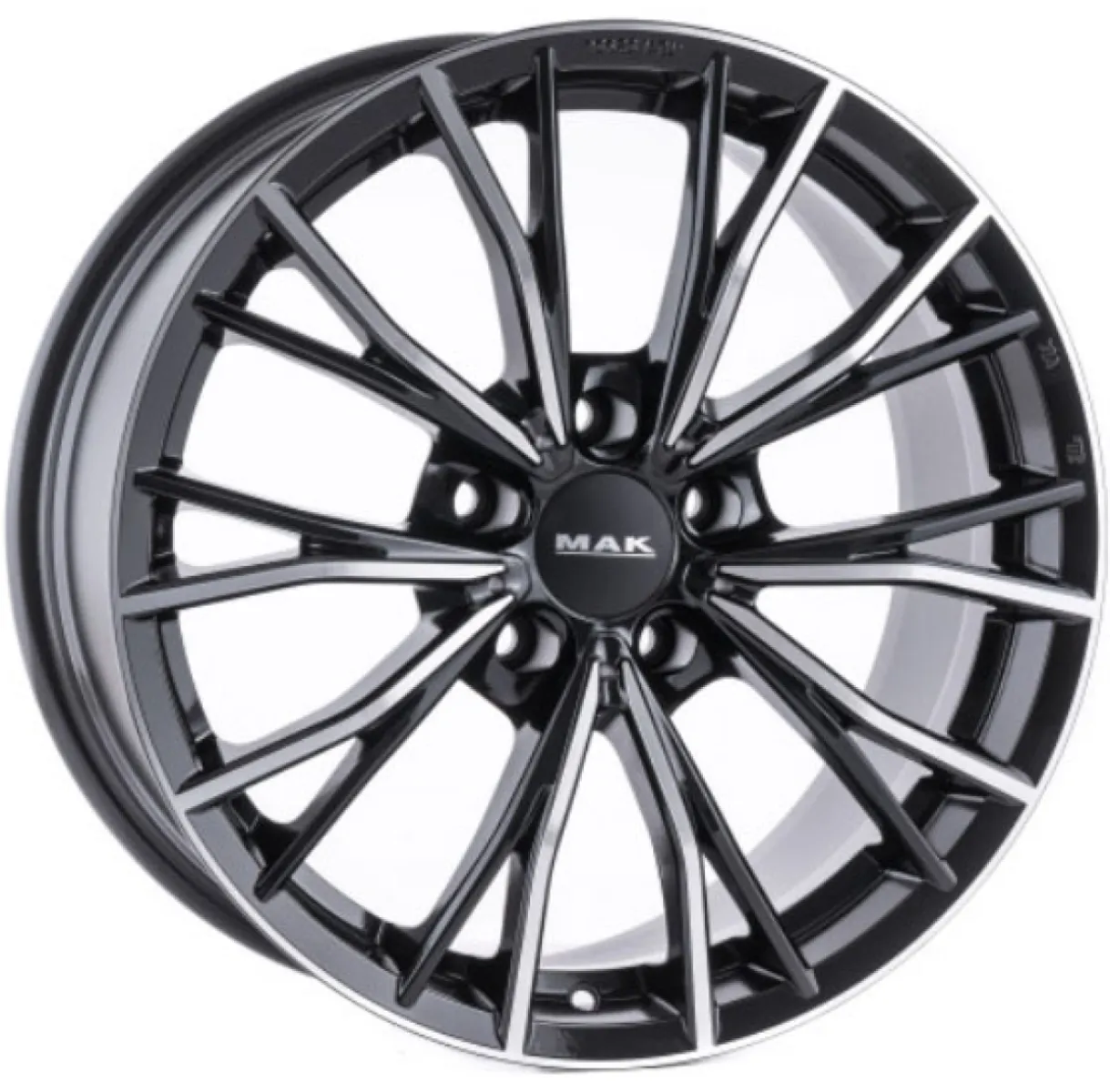 MAK MARK 8x18 5x120 ET34 CB72,6 BLACK MIRROR