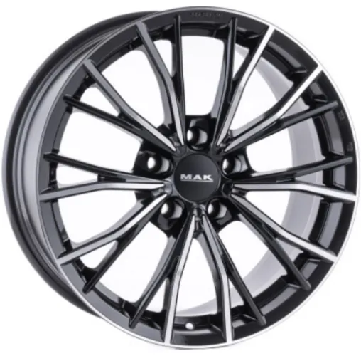 MAK MARK 8x18 5x120 ET34 CB72,6 BLACK MIRROR
