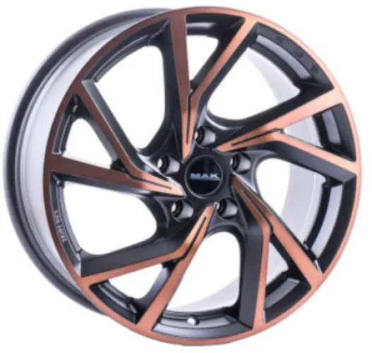 MAK KASSEL 8x18 5x108 ET45 CB72 BLACK & BRONZE